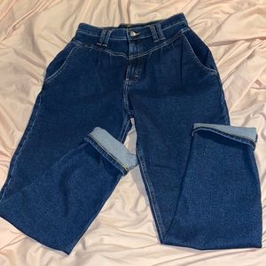 Vintage Lee high rise pleated jeans size:27